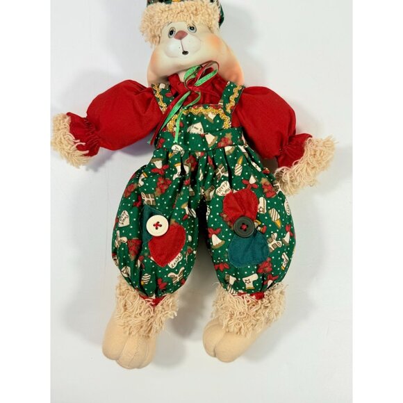 Hip and Hop Bunny Rabbit Stuffed Christmas House of Lloyd Hip & Hop Bunny Holida - Picture 16 of 16